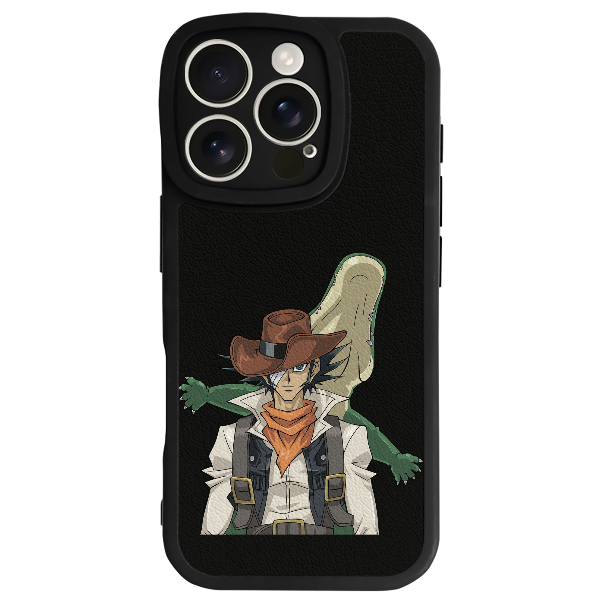 （画像用） 遊☆戯☆王 Yu-Gi-Oh! 【iPhone 16シリーズ対応】シリコンスマホケース（レザー調） 材質：シリコン